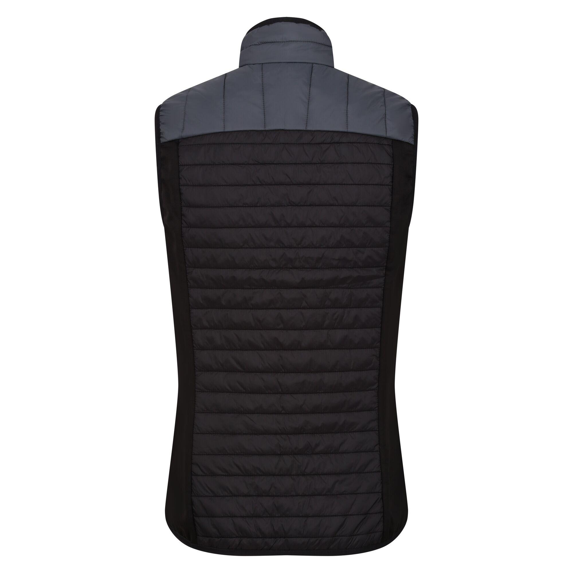 Dames Trutton Baffled Gilet (Afdichting Grijs/Zwart) 2/5