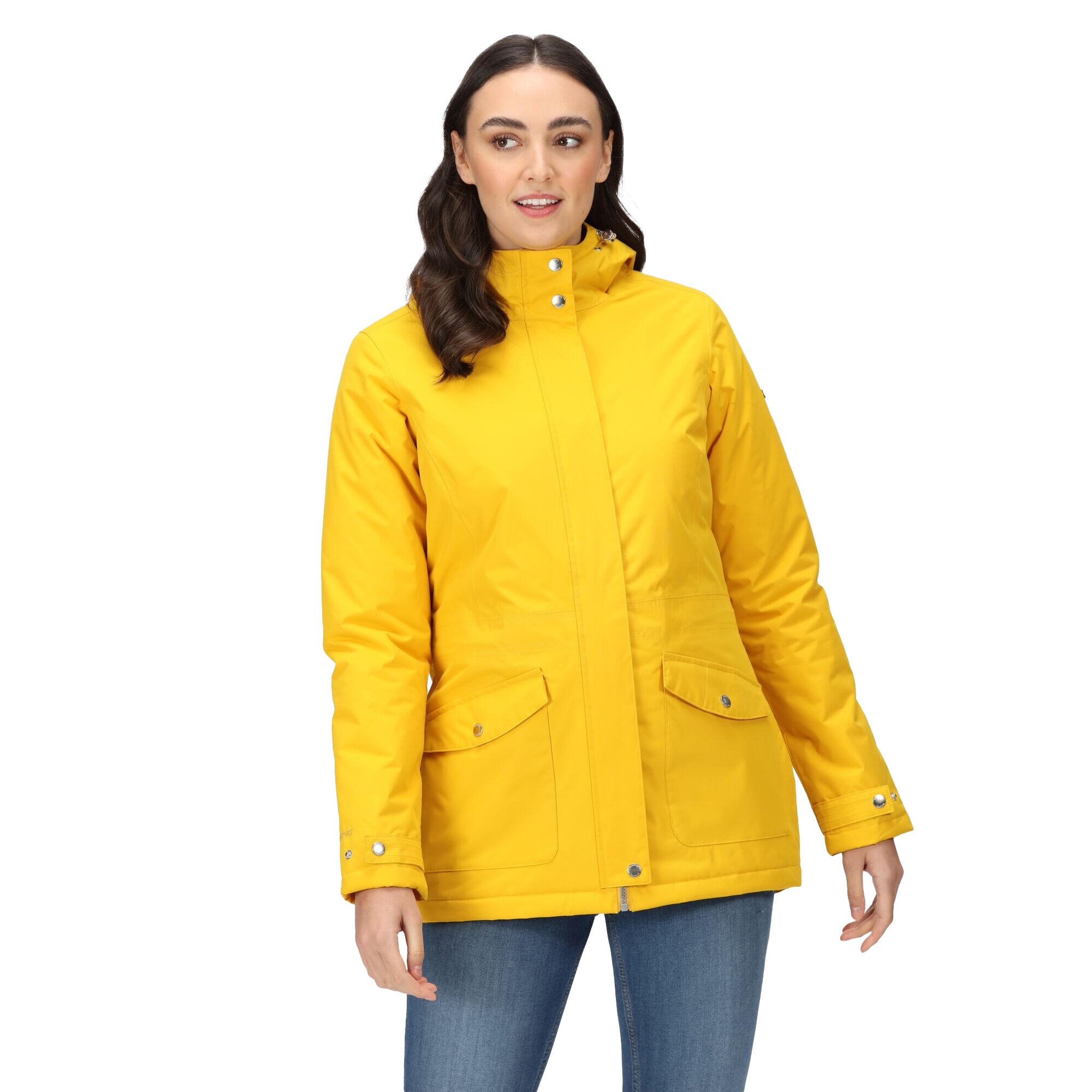 Womens/Ladies Brigida Waterproof Jacket (Sunset) 3/4