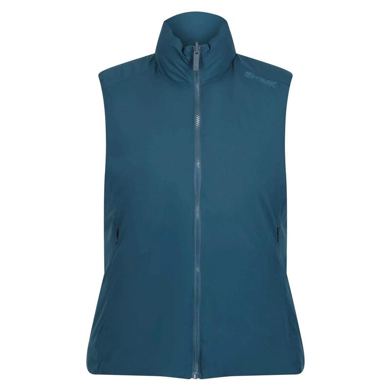 Dames Yewbank omkeerbare bodywarmer (Spiegelend meer)