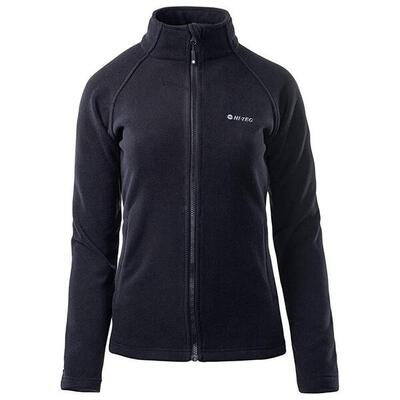Giacca In Pile Logo Donna Hi-Tec Henis Blu Navy