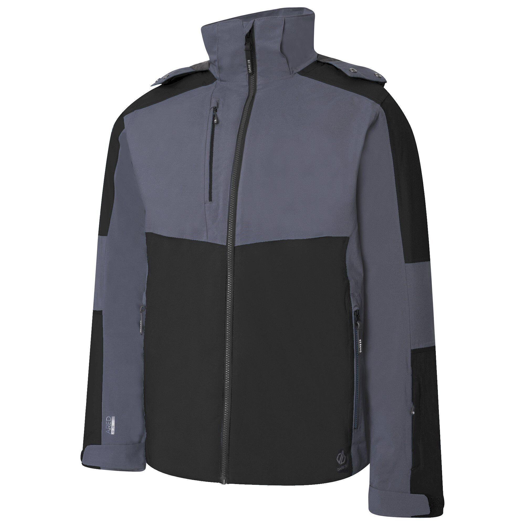 Mens Emulate Wintersport Jacket (Black/Ebony Grey) 3/5
