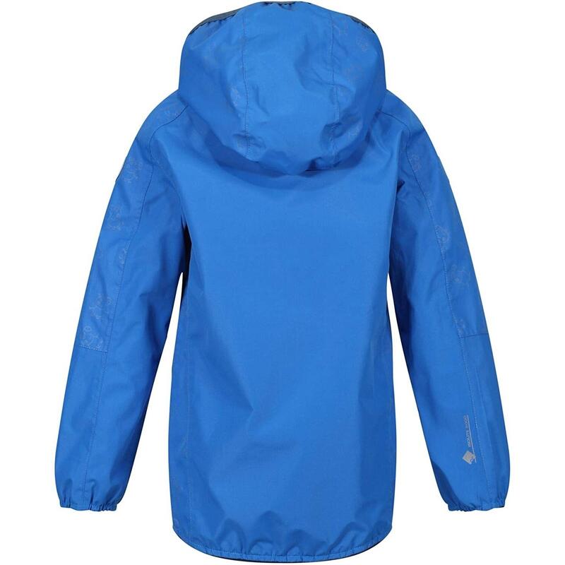 Waterdichte jas voor kinderen/Kinderen (Oxford Blauw)
