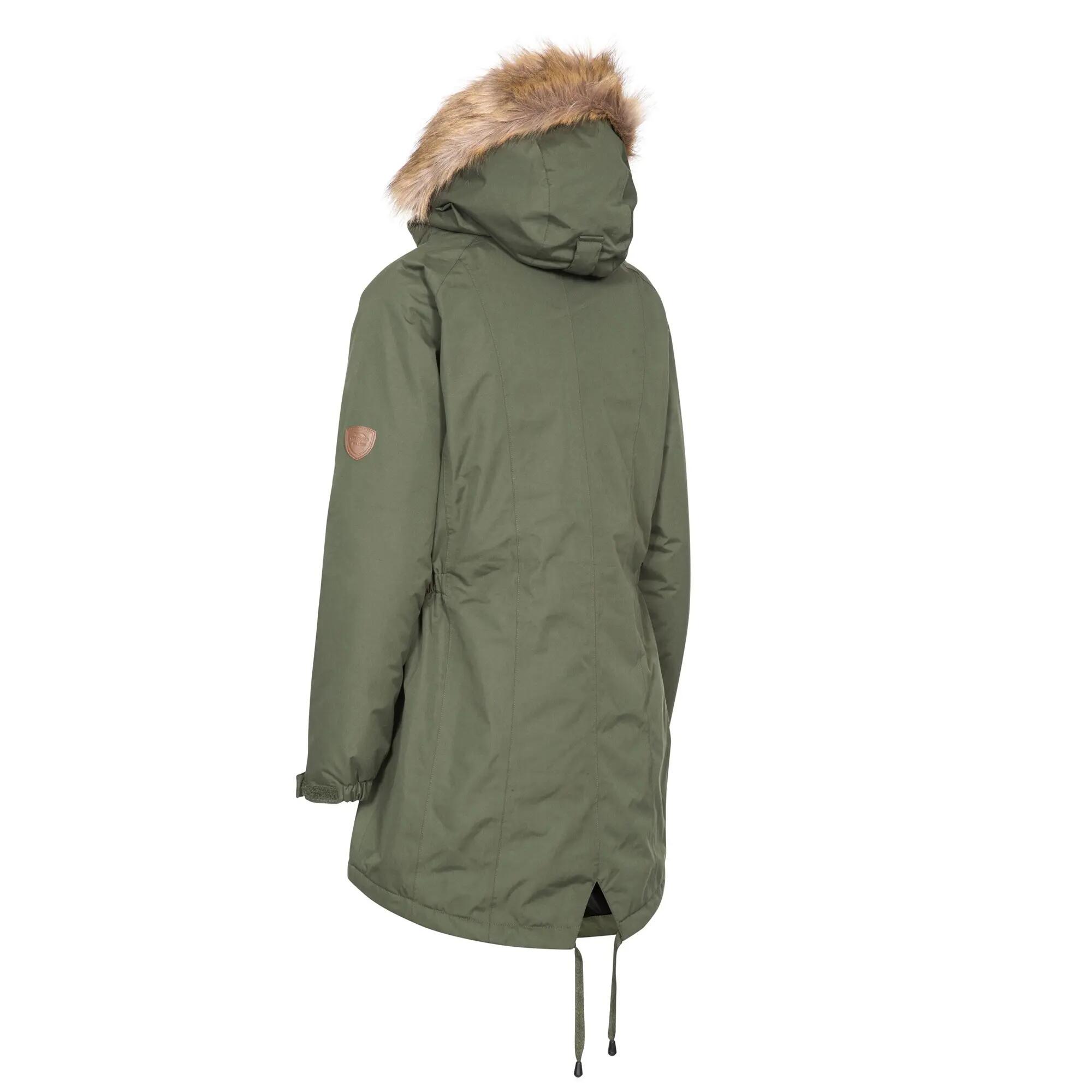 Parka Celebrity, isoliert, längere Länge Damen Moosgrün 4/6