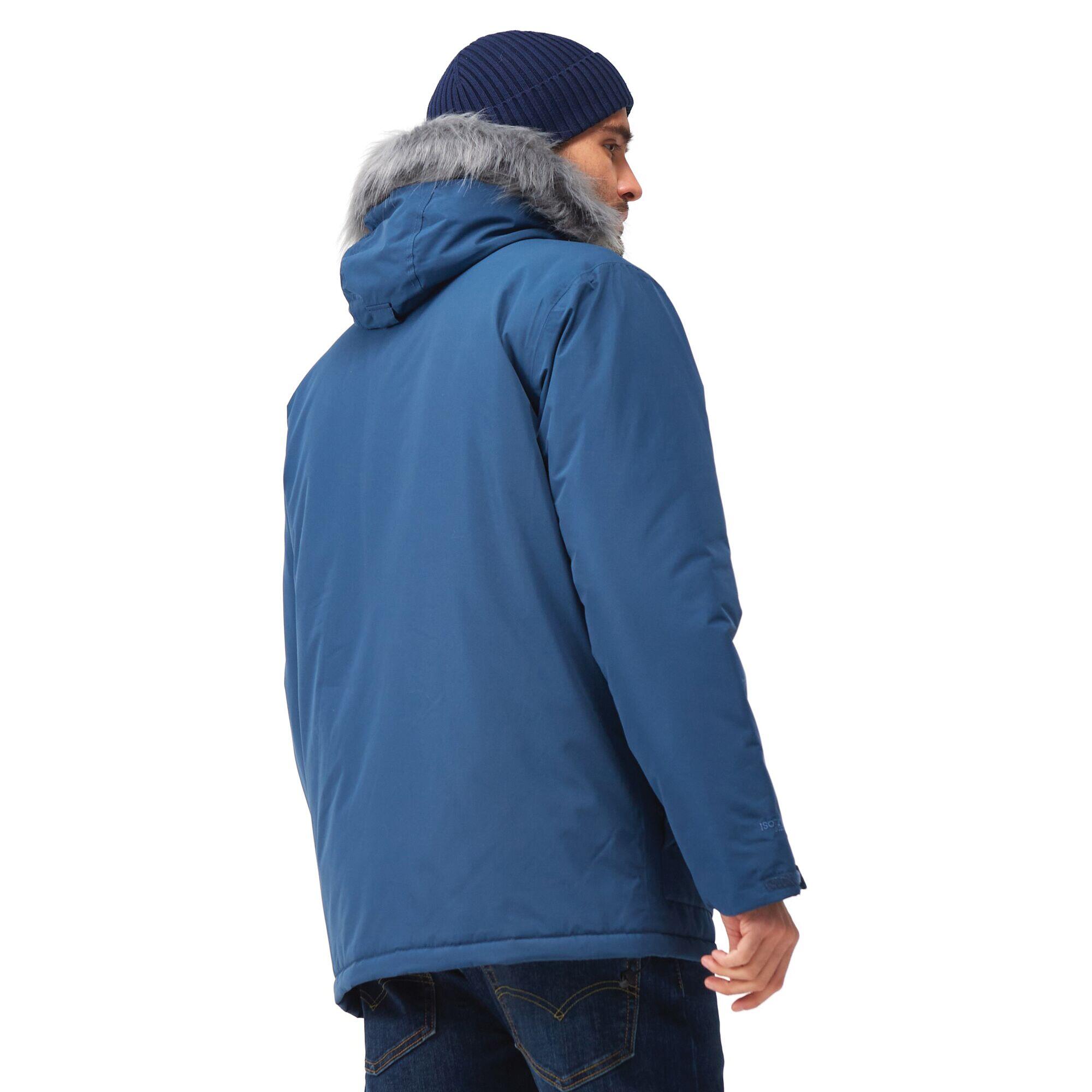 Mens Salinger IV Waterproof Jacket (Admiral Blue) 3/5