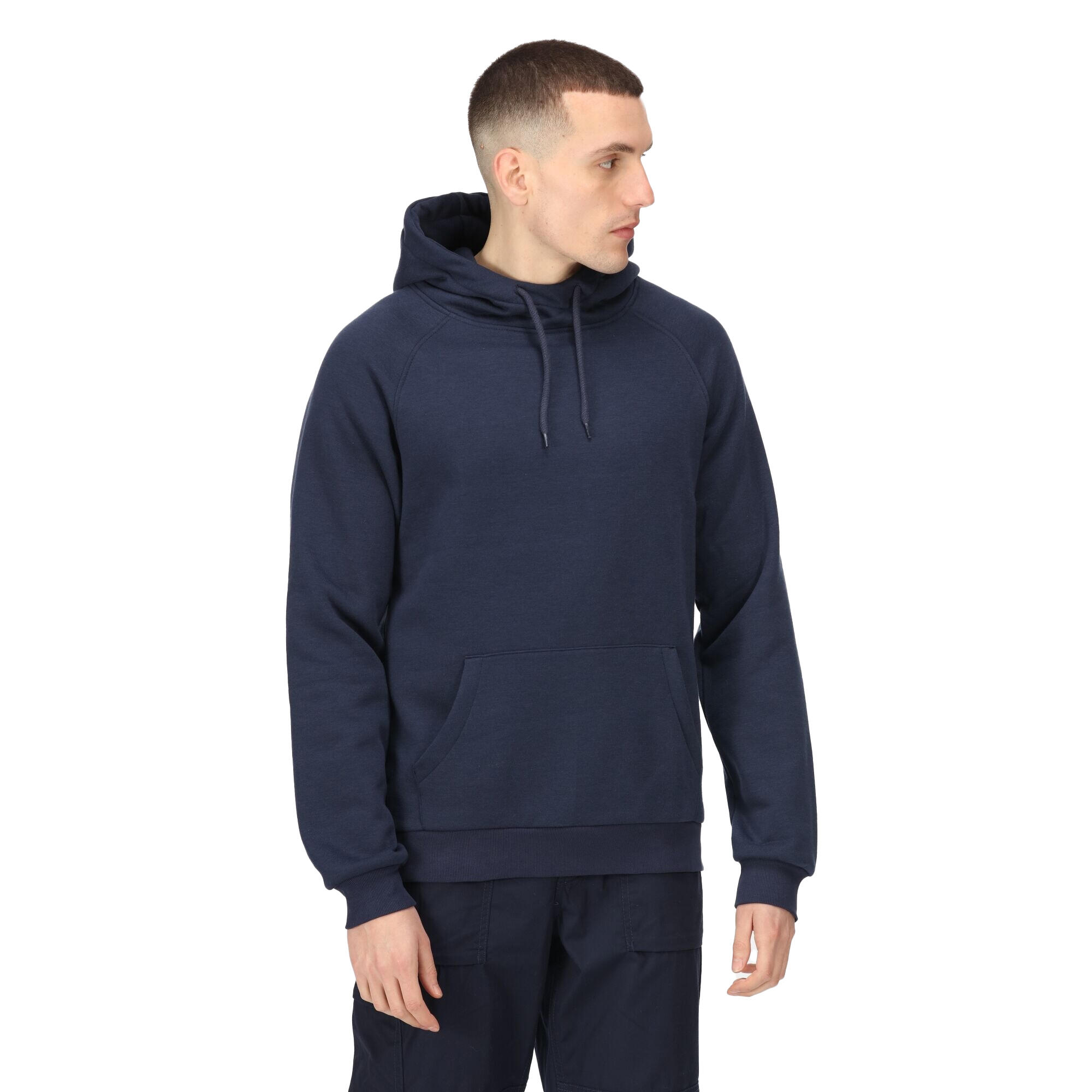 Mens Pro Overhead Hoodie (Navy) 3/5