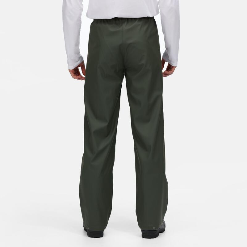 Pantaloni Da Pioggia Impermeabile Uomo Regatta Stormflex II Verde Oliva