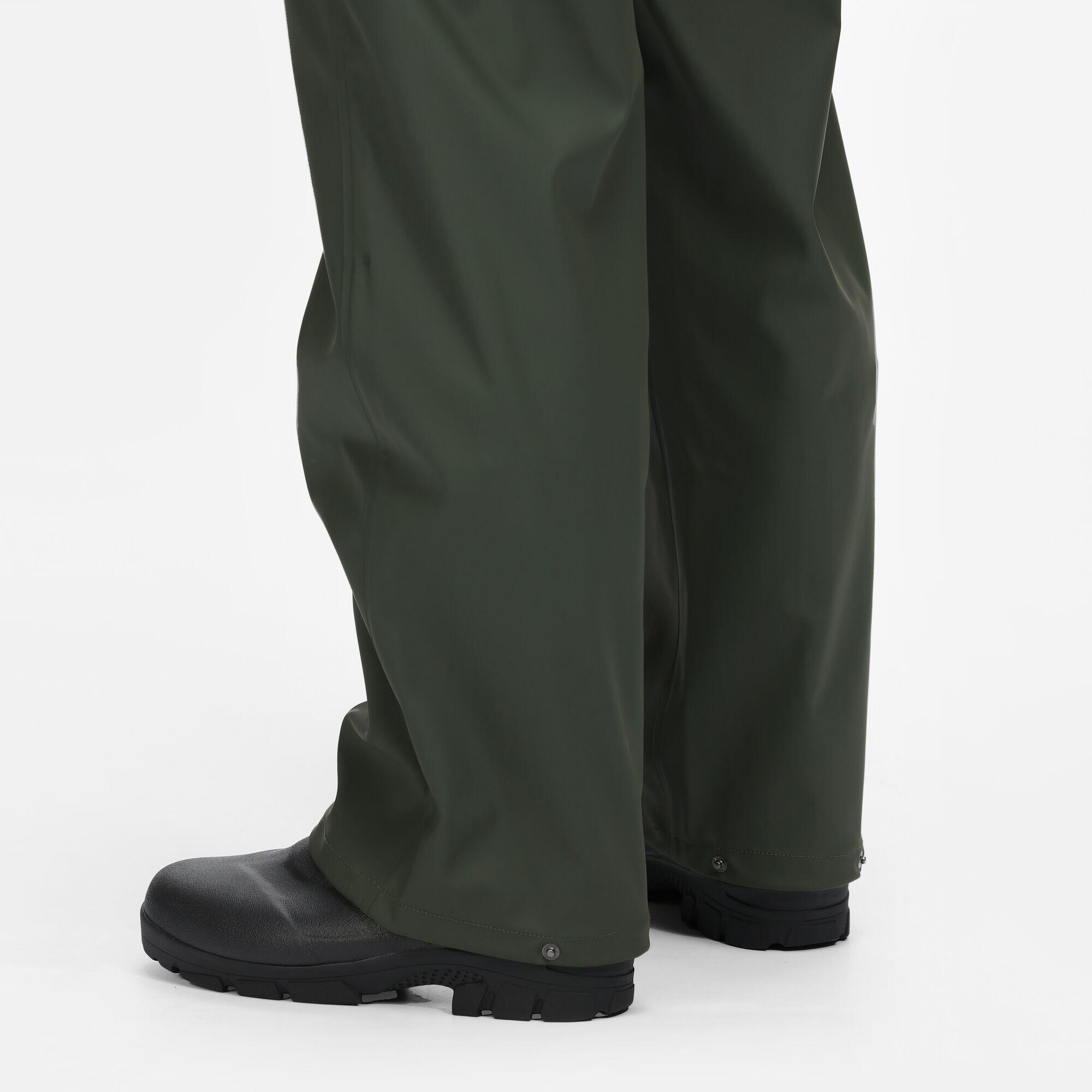 Mens Stormflex II Waterproof Rain Trousers (Olive) 2/5
