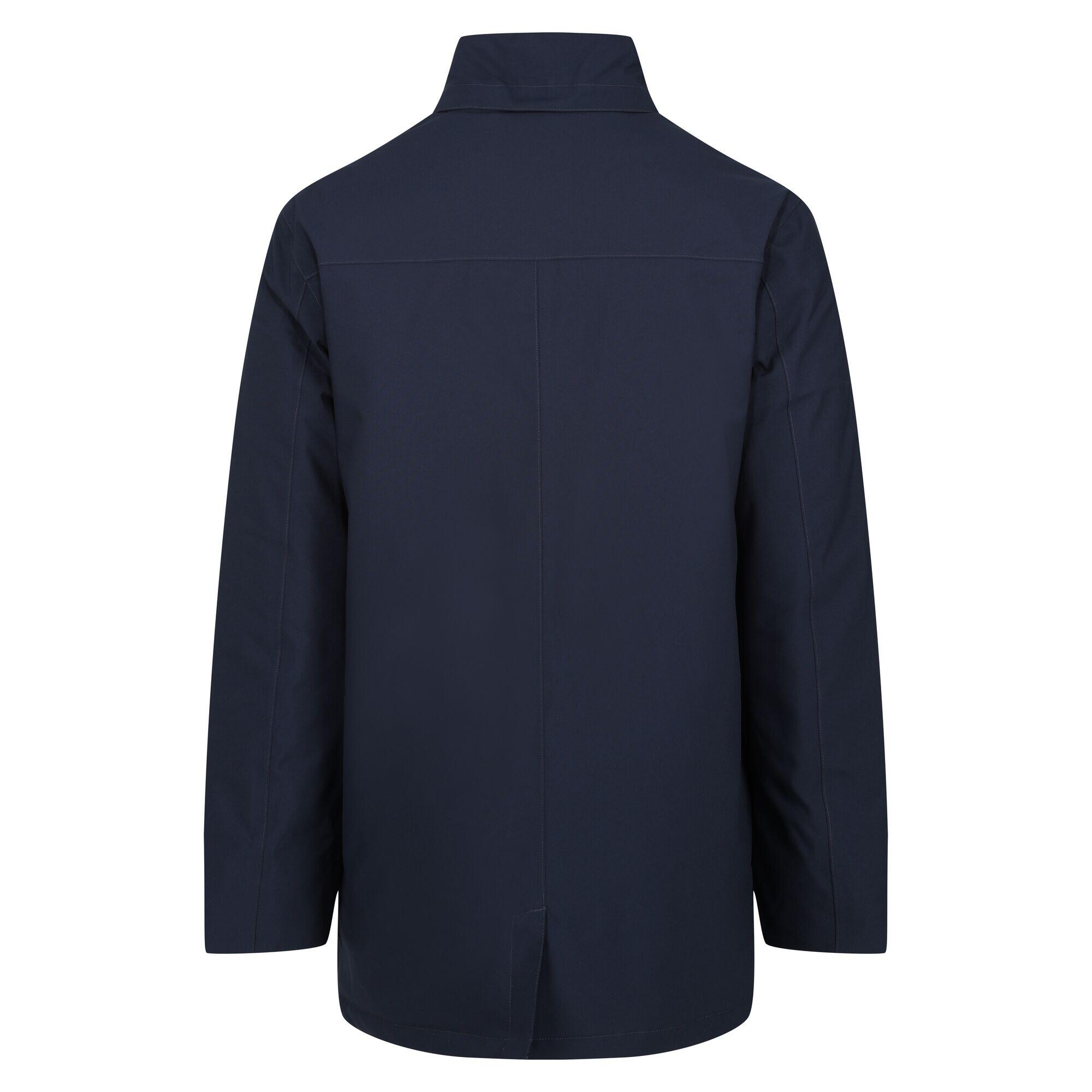 Mens Hampton Waterproof Jacket (Navy) 2/5