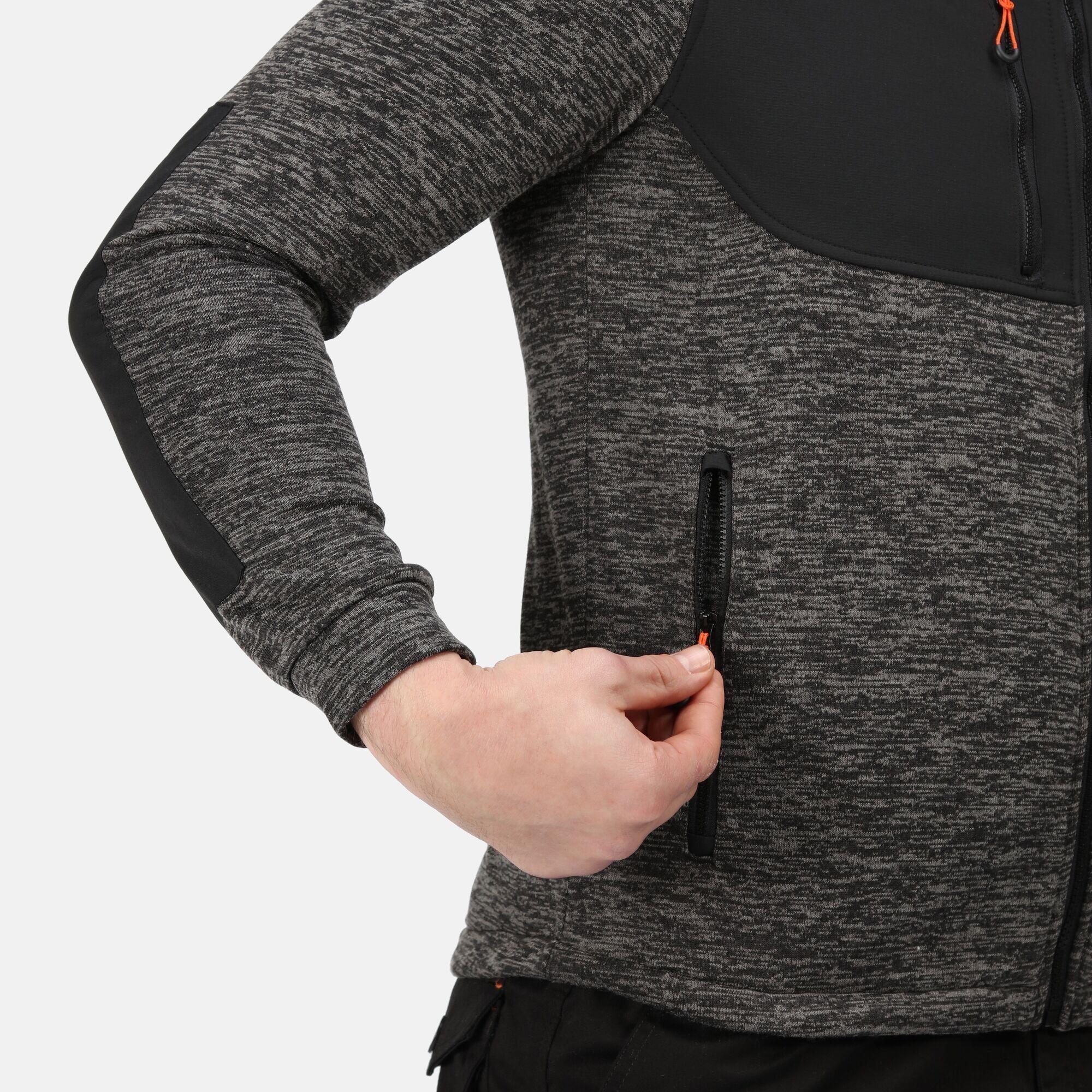 Jacke für Herren Asche/Schwarz 3/5