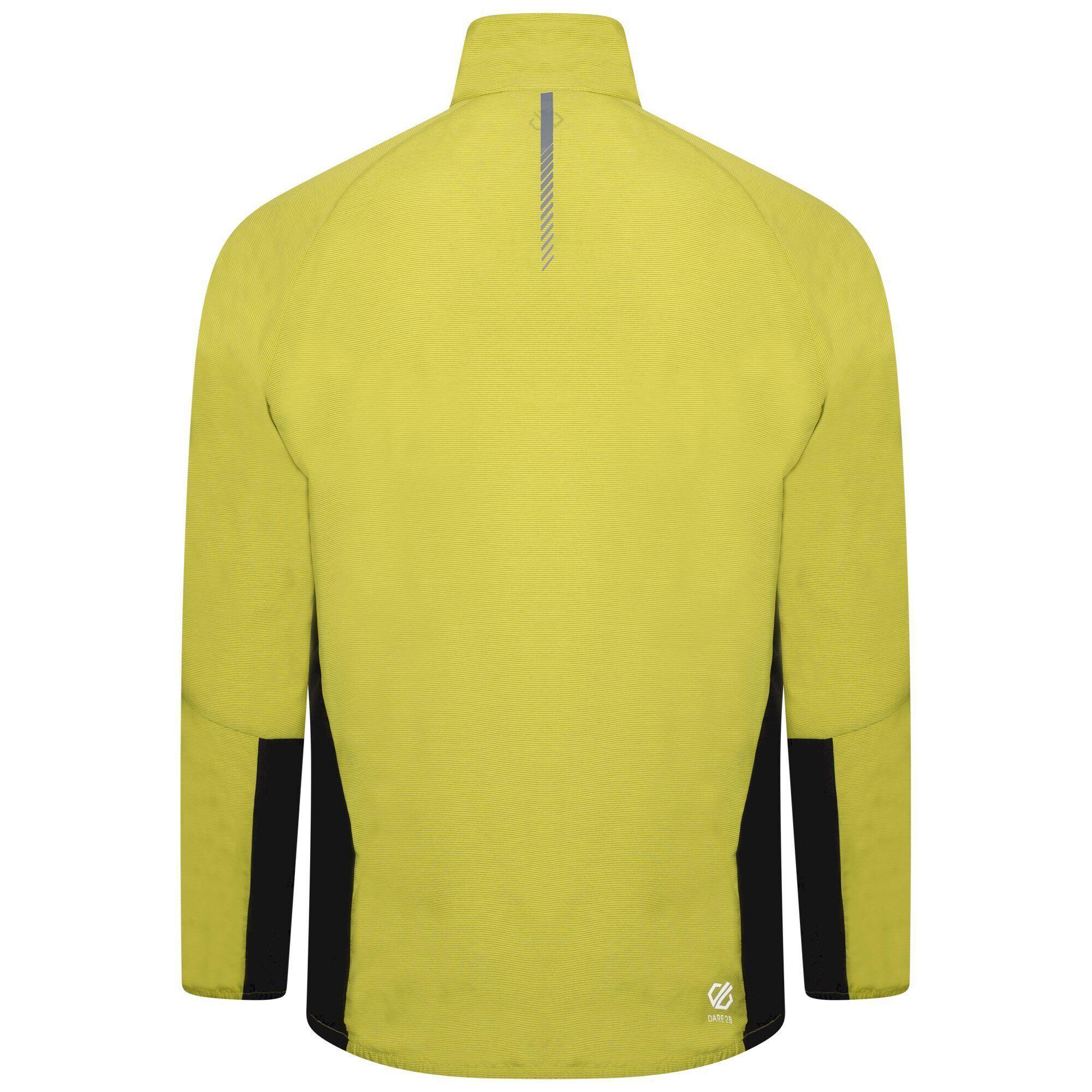 Mens Ablaze II Windshell Jacket (Neon Spring/Black) 2/5