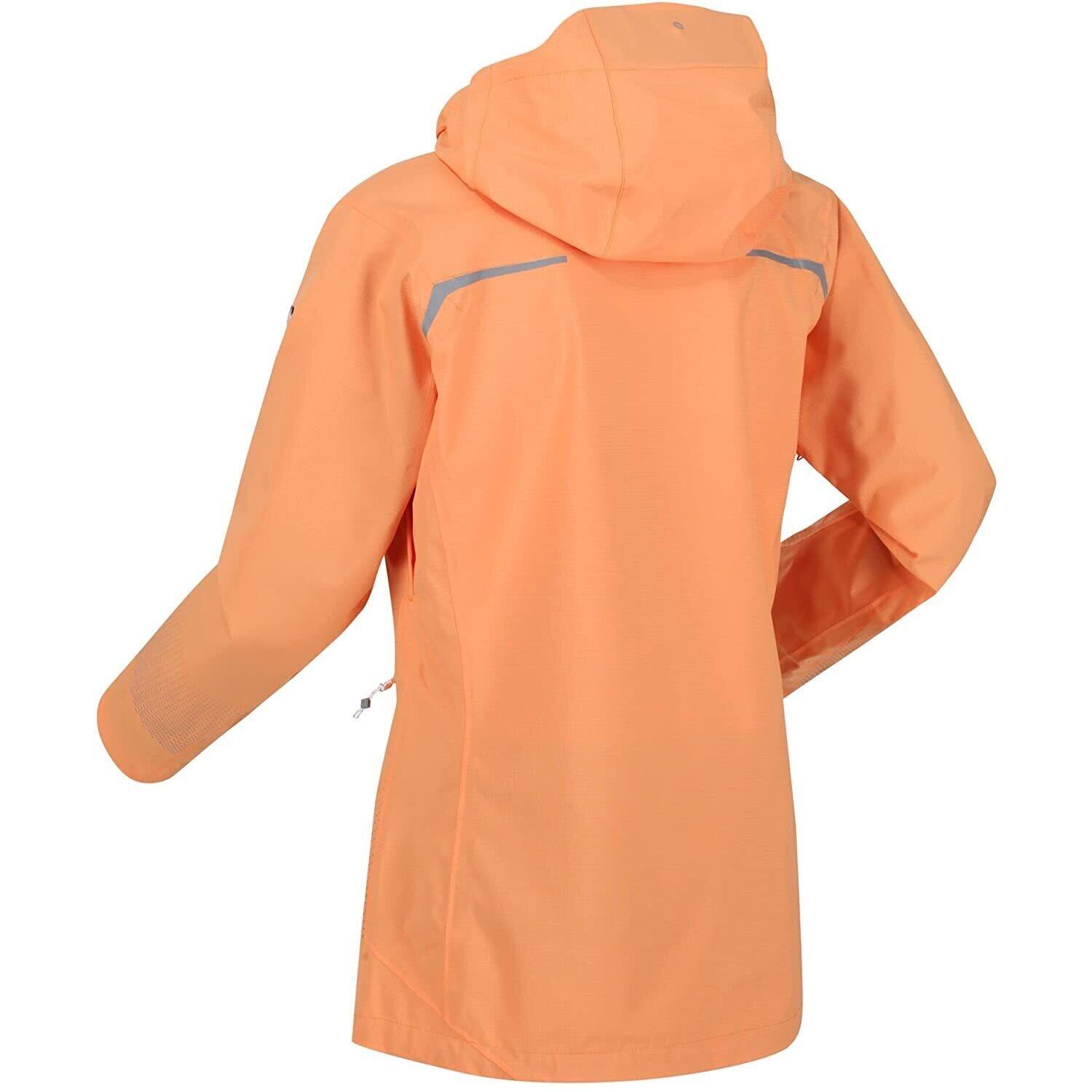 Womens/Ladies Highton Pro Waterproof Jacket (Papaya) 2/4