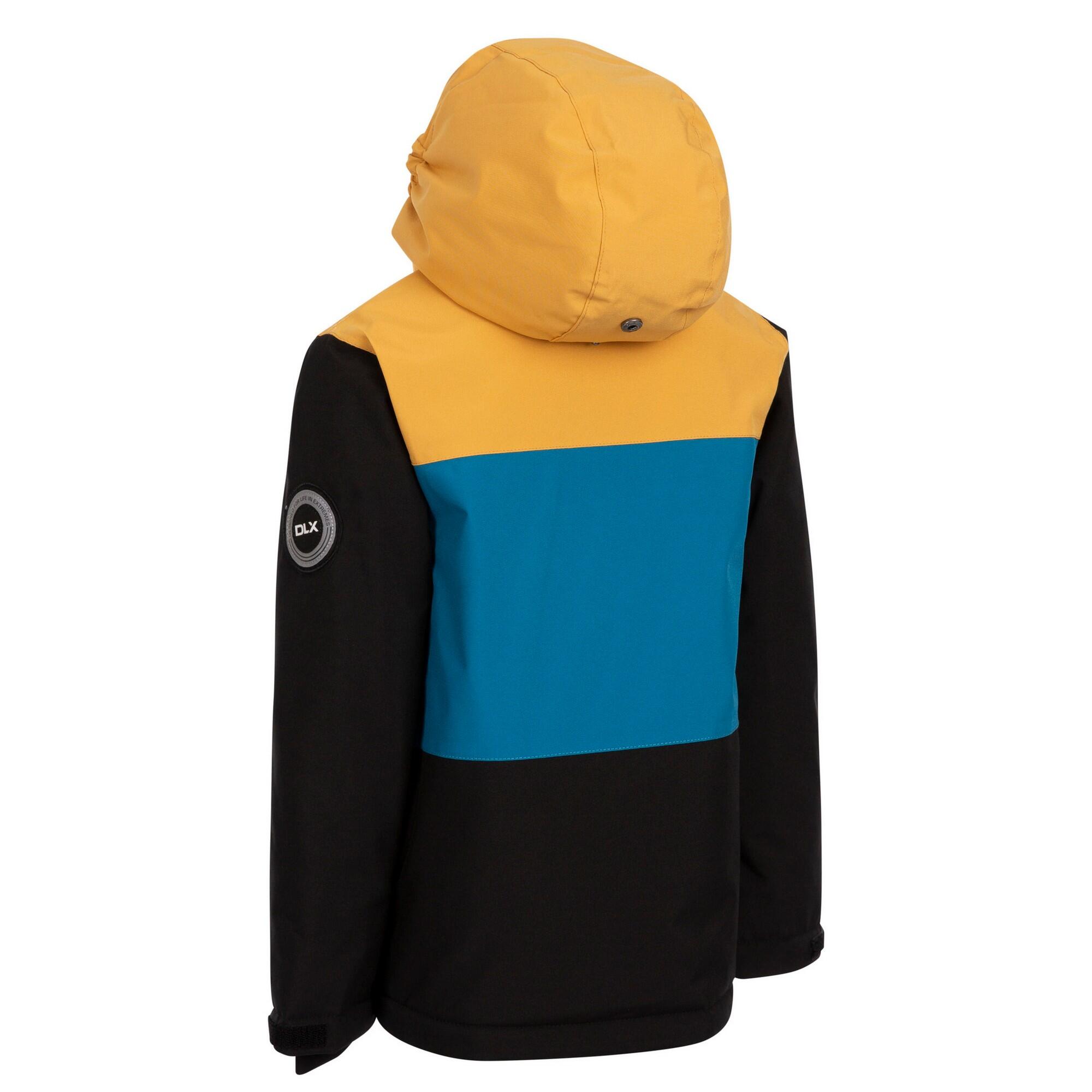 GARCIA Children's ski jacket (Black / Yellow / Blue)