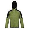 Burnton Full Zip Fleecejack voor kinderen/Kinderen (Groene algen/zwart)