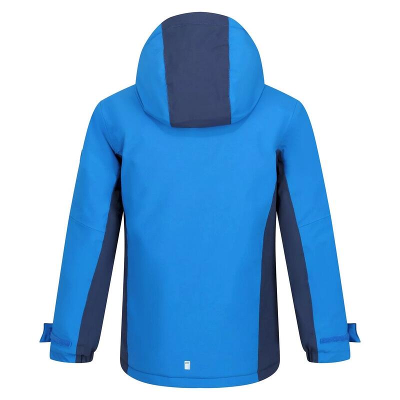 Veste imperméable HIGHTON Enfant (Bleu foncé / Bleu marine clair)