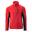 Heren Kasim Fleece Jas (Donkerrood/Anthraciet)