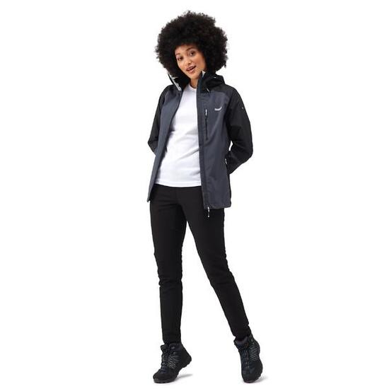 Imperméable HIGHTON Femme (Gris Phoque / Noir)