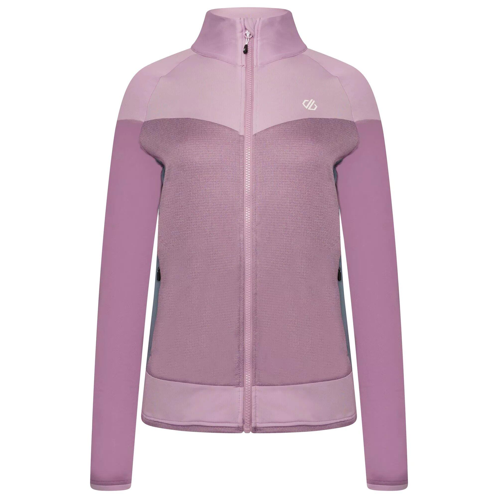 Womens/Ladies Elation II Core Stretch Recycled Fleece (Dusty lavender/Lupine 1/5