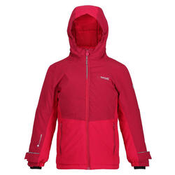 Veste imperméable HIGHTON Enfant (Rose foncé / Rose fluo)