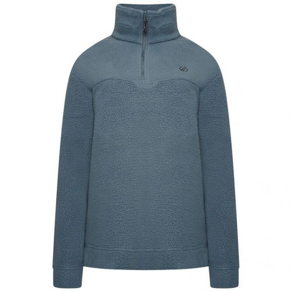 Buy Borg Fleece Funnel Neck Half Zip Top from Next