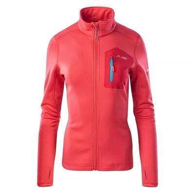 Dames emino polartech fleecejack (hibiscus/ski patrouille/blauwe vogel)