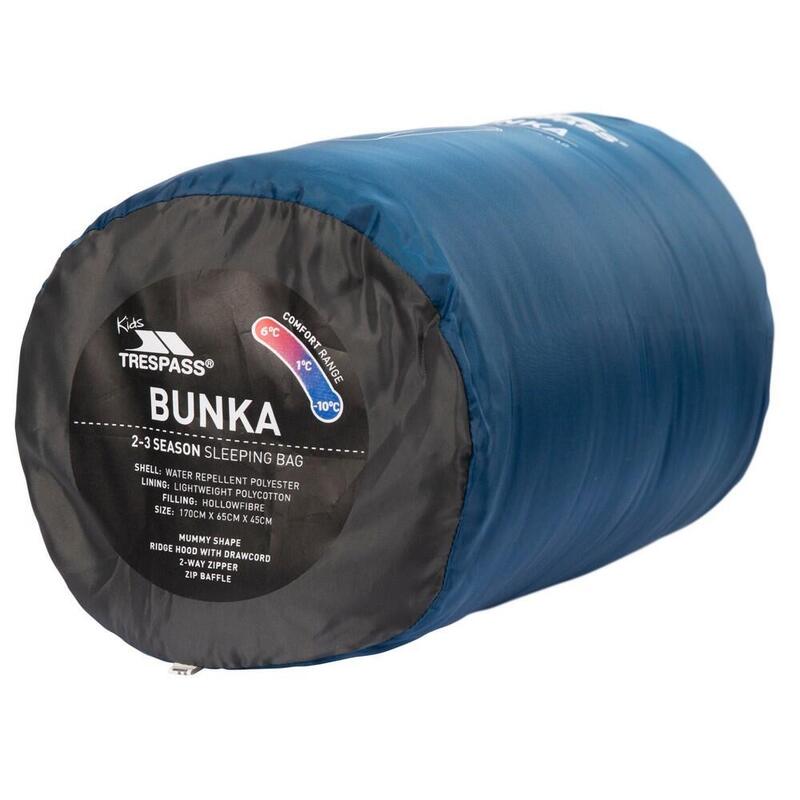 Schlafsack "Bunka" Kinder Türkisblau