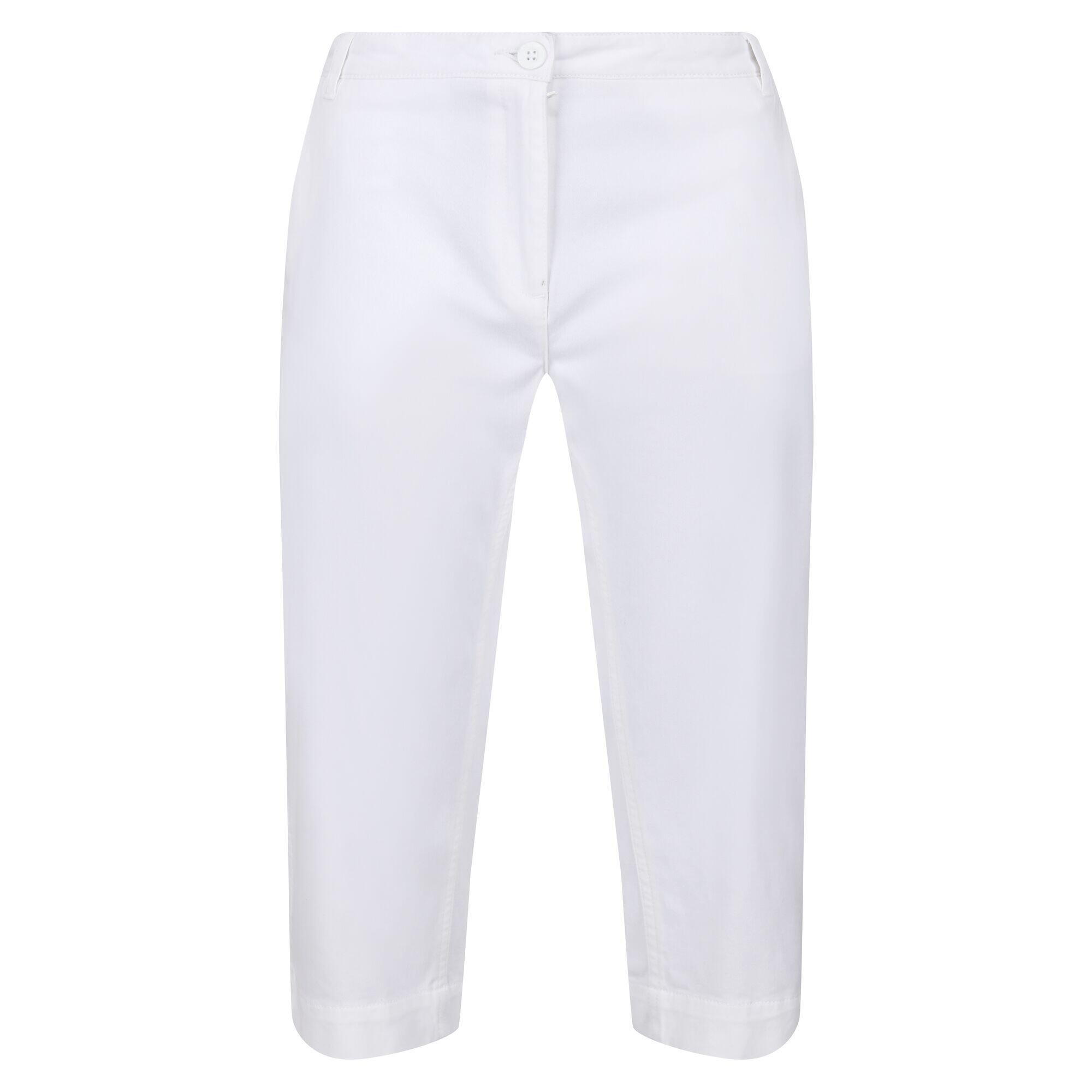Pantalon Court Femme Regatta Shorebella - Taille élastique, Protection UV 50+, Poches Multiples - Viscose/coton - 13