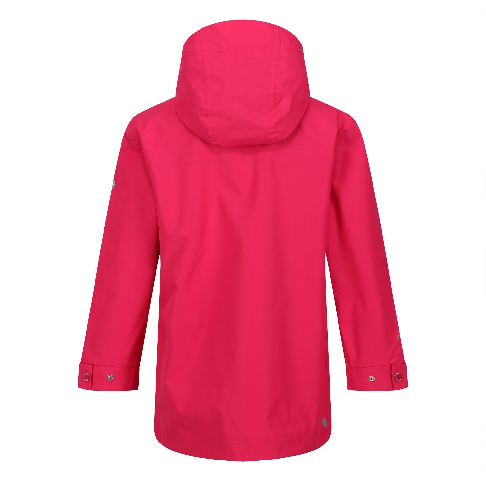 Girls Baybella Breathable Waterproof Jacket (Pink Potion) 2/5