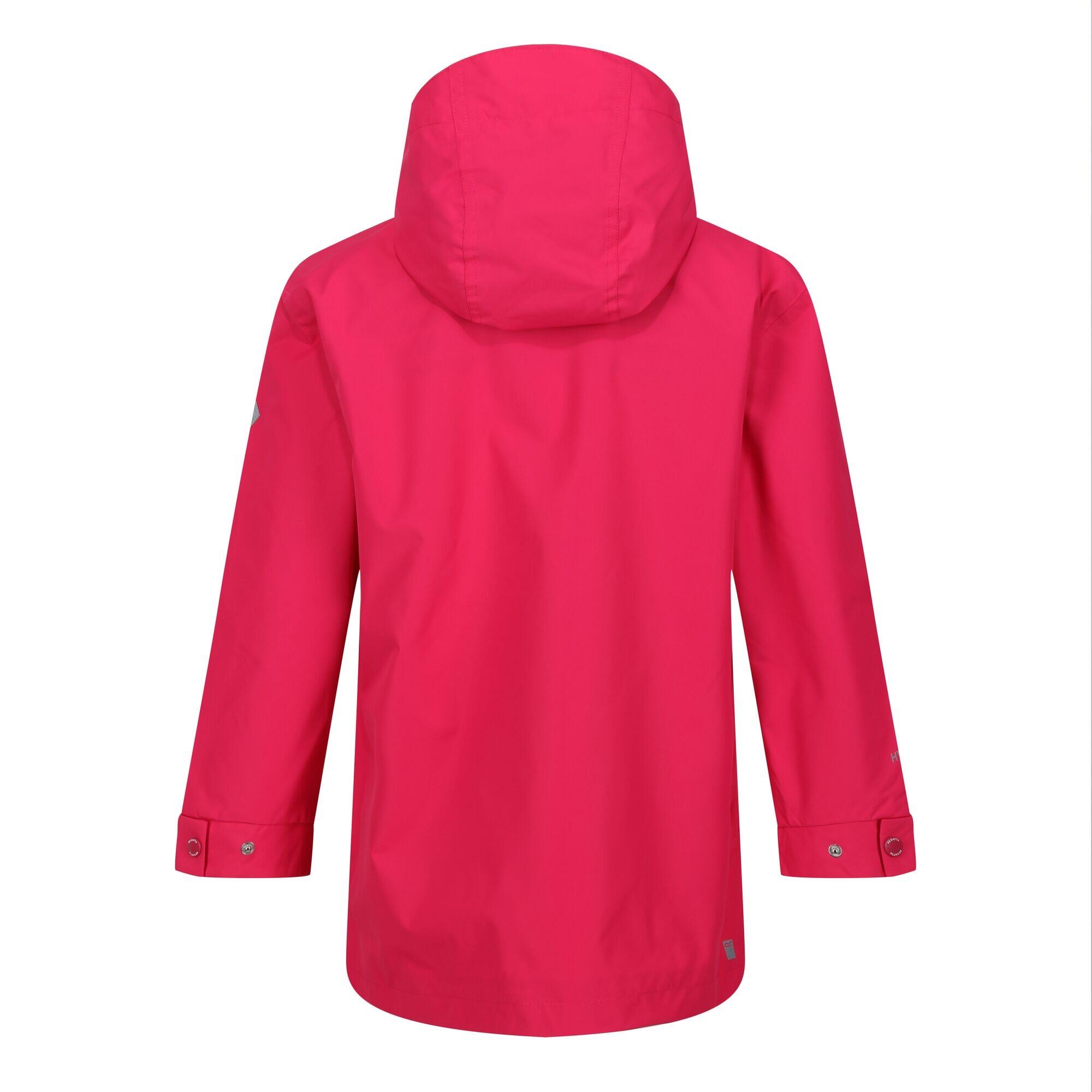 Girl's BAYBELLA waterproof jacket (Fluorescent pink)