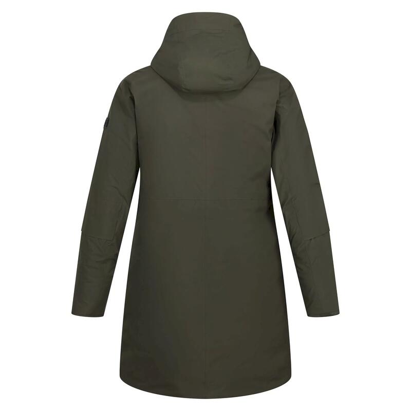 Dames Yewbank II Waterdichte Parka (Donkere Khaki)