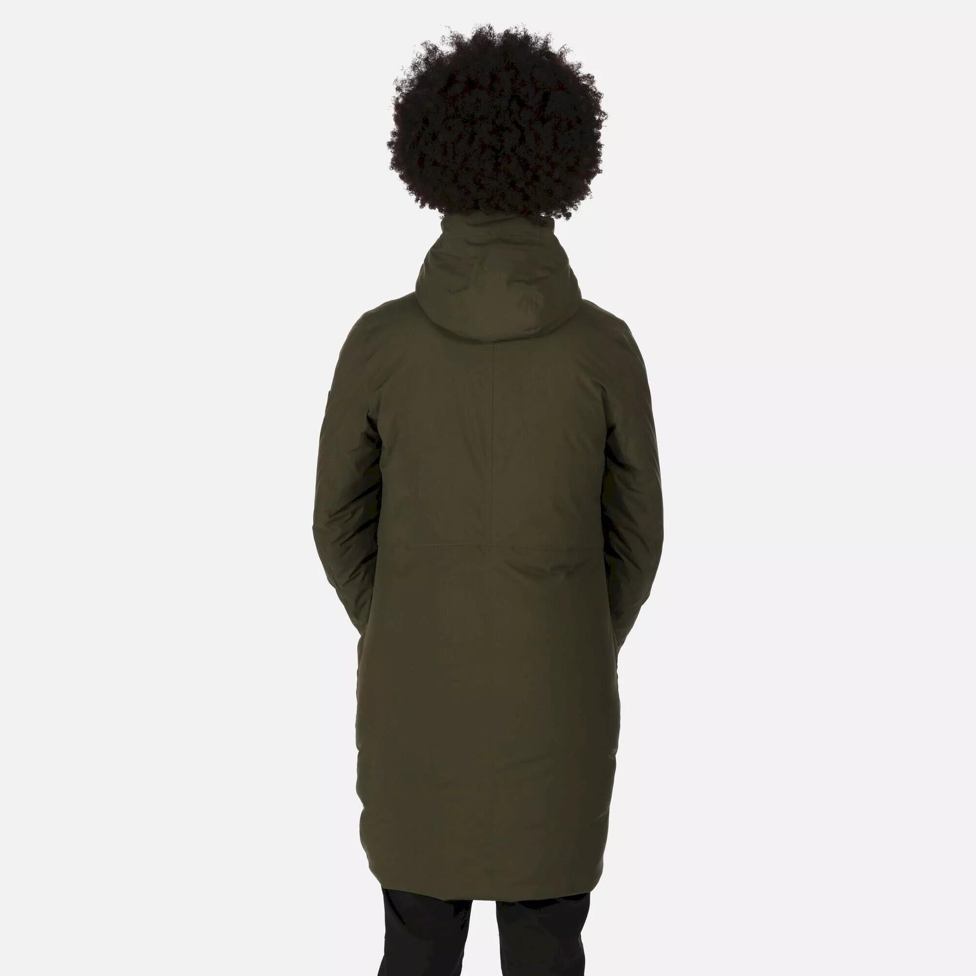 Womens/Ladies Yewbank II Waterproof Parka (Dark Khaki) 3/5