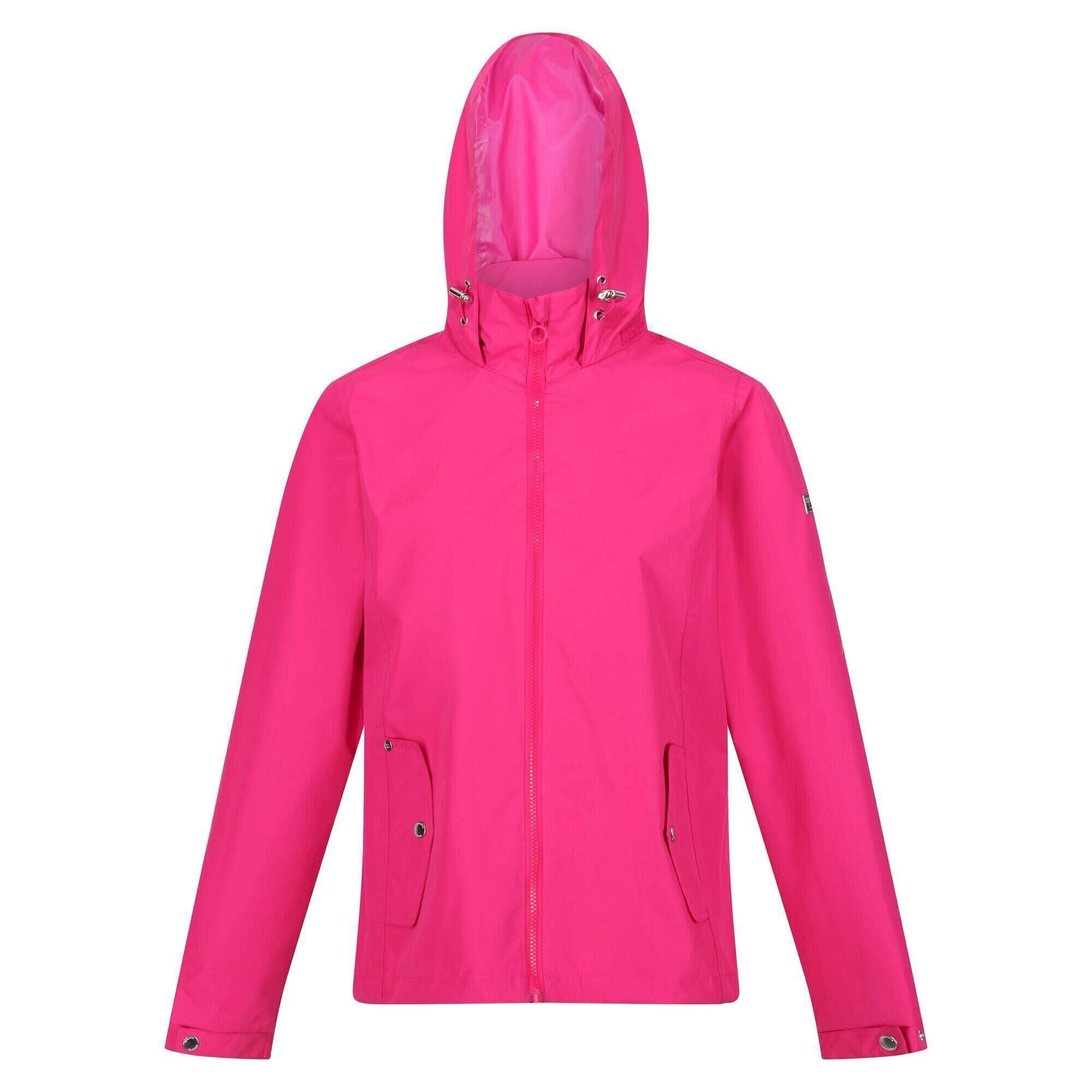 REGATTA Womens/Ladies Laiyah Waterproof Jacket (Fusion Pink)