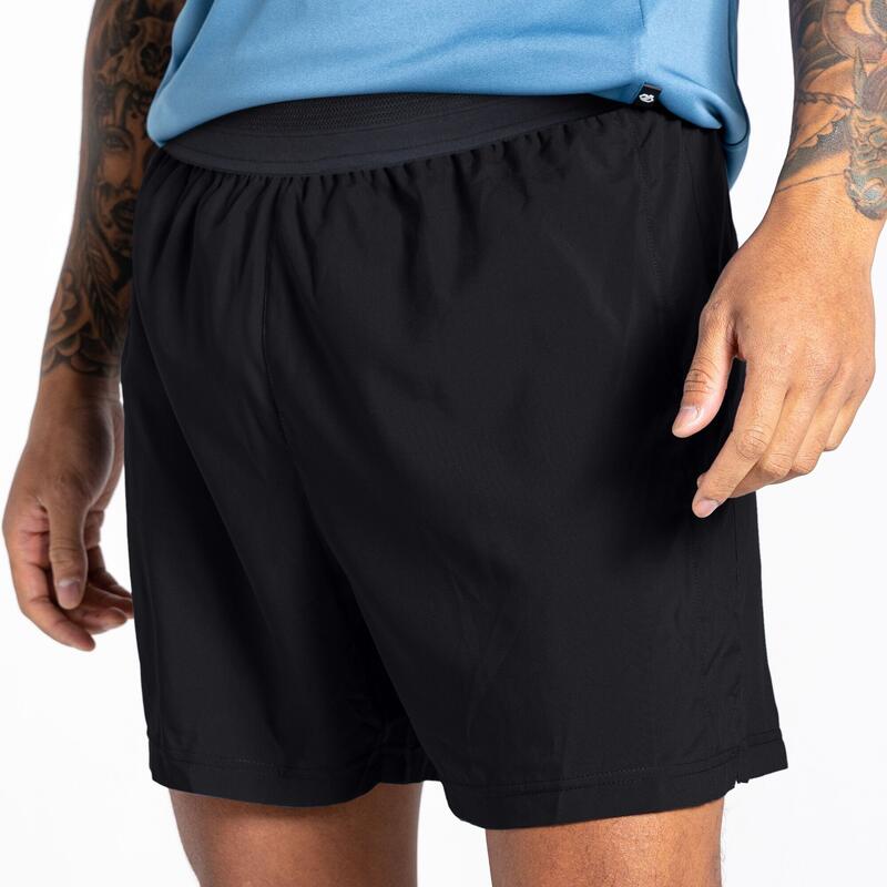 "Accelerate" Shorts für Fitness Herren Schwarz