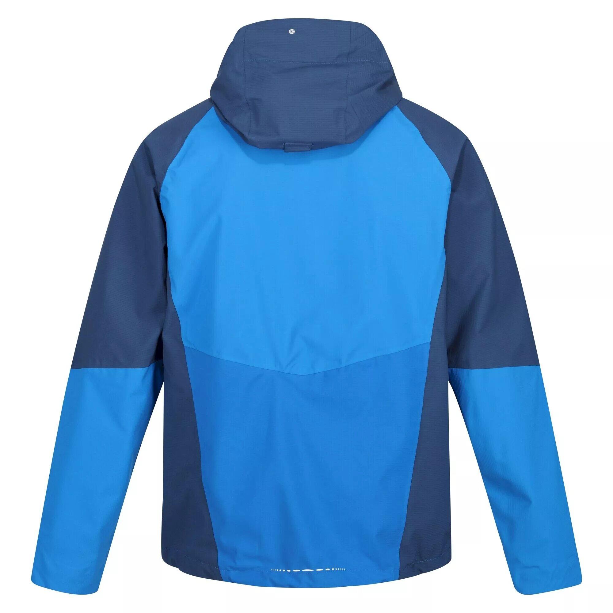 Mens Sacramento VIII Waterproof Jacket (Admiral Blue/Sky Diver Blue) 2/5