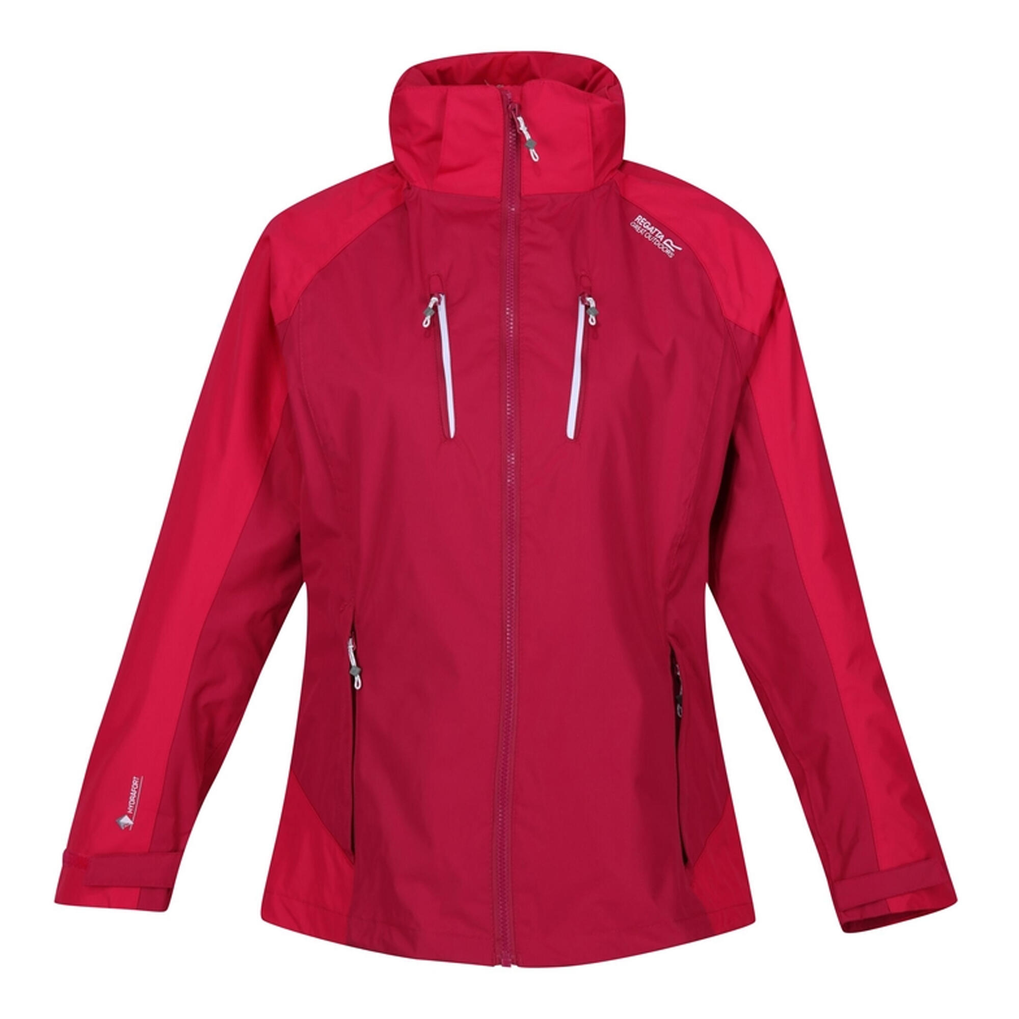 REGATTA Womens/Ladies Calderdale IV Waterproof Jacket (Berry/Pink Potion)