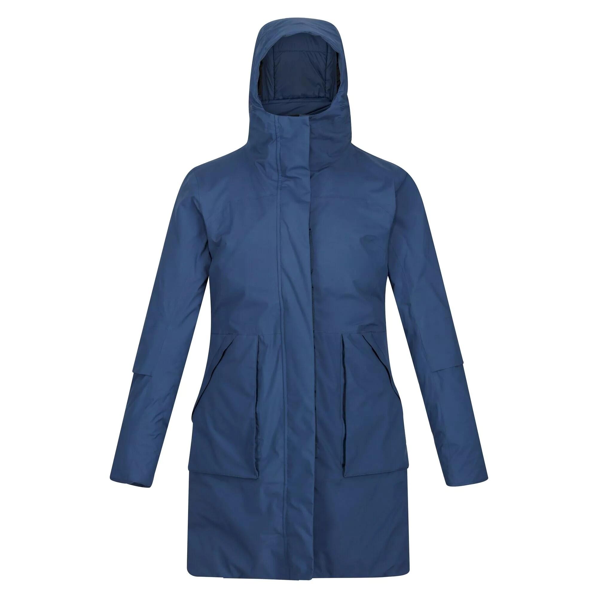 REGATTA Womens/Ladies Yewbank II Waterproof Parka (Dark Denim)