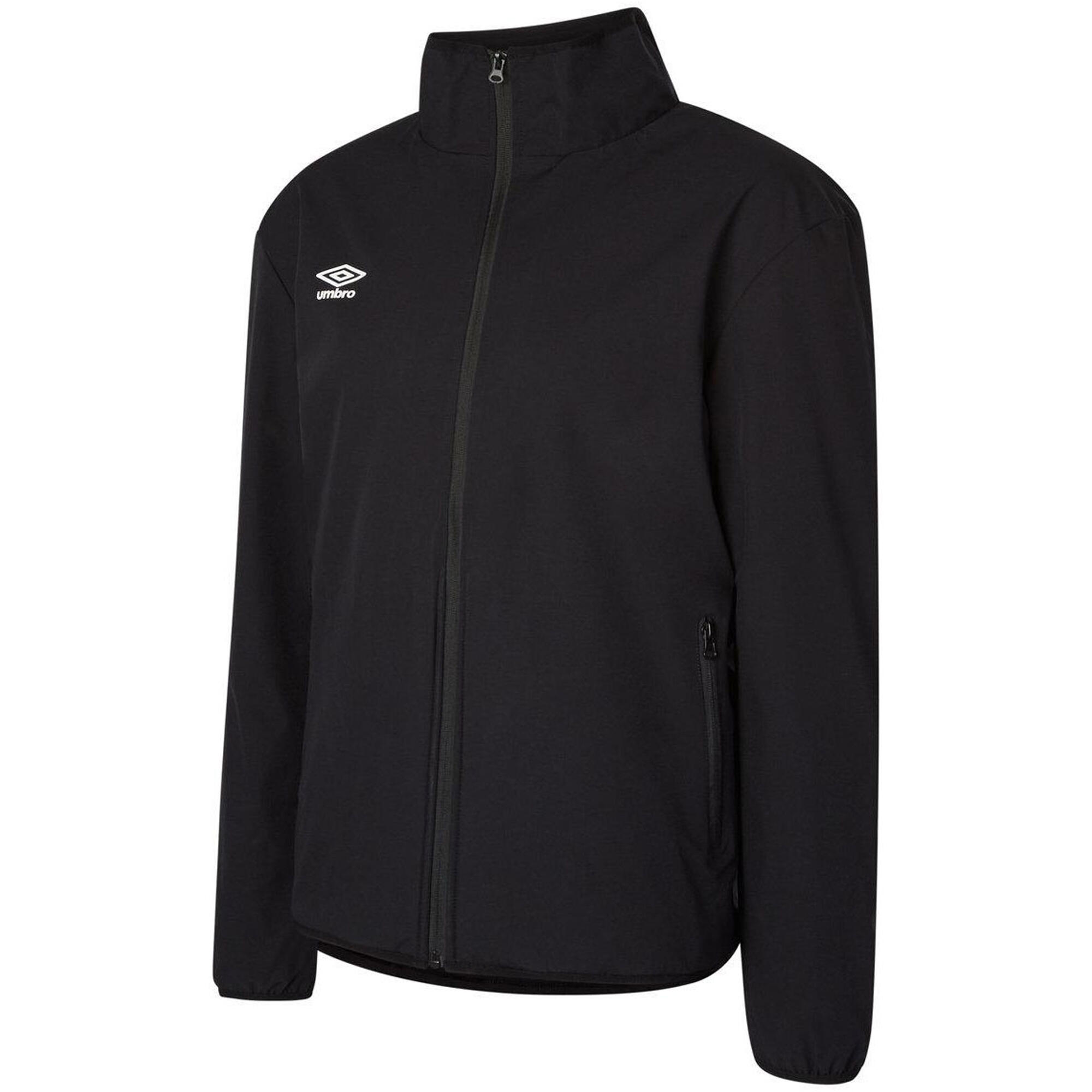 Men's CLUB ESSENTIAL Jacket (Black / White)