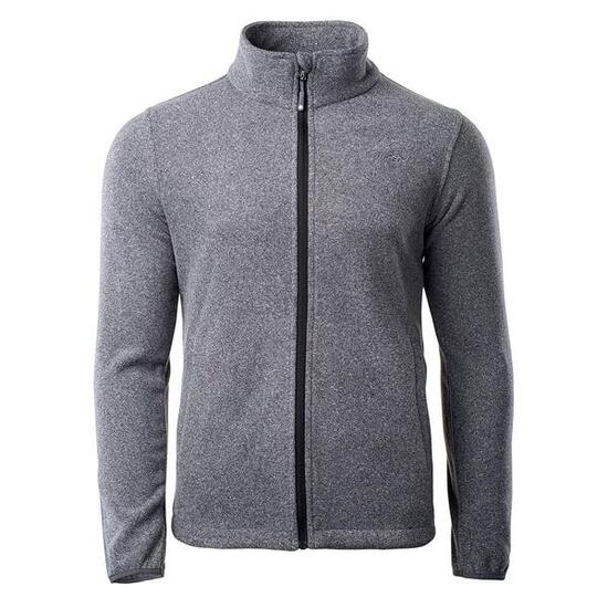 Veste Polaire Motif/style Logo HENIS Homme (Gris Chiné)