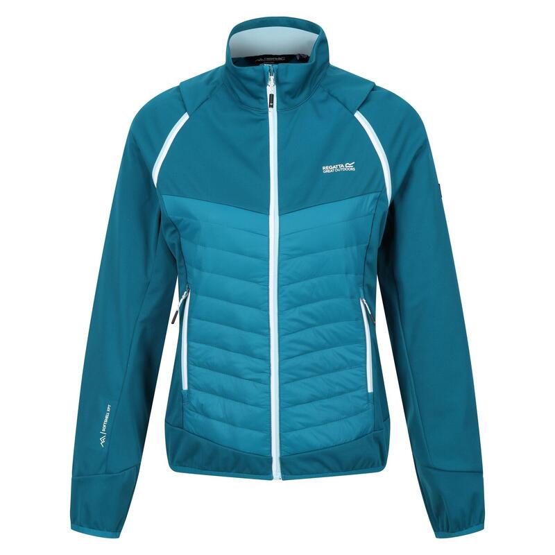 Veste hybride STEREN Femme (Bleu sarcelle foncé)