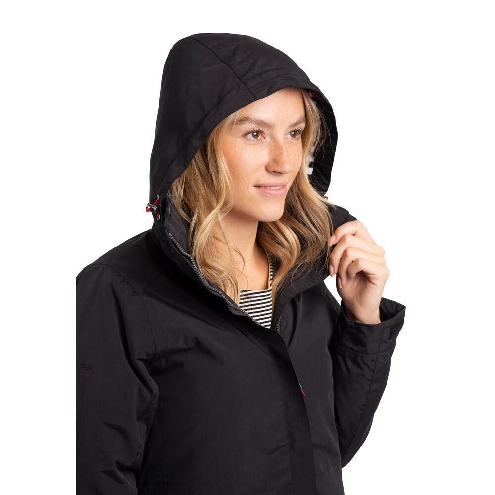Womens/Ladies Frosty TP75 Padded Waterproof Jacket (Black) 3/5