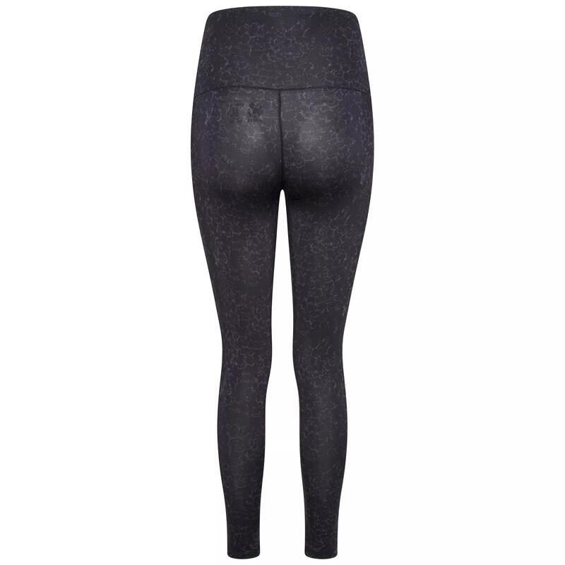 Leggings Influential II Diseño Estampado Molecular Maternidad para Mujer Negro