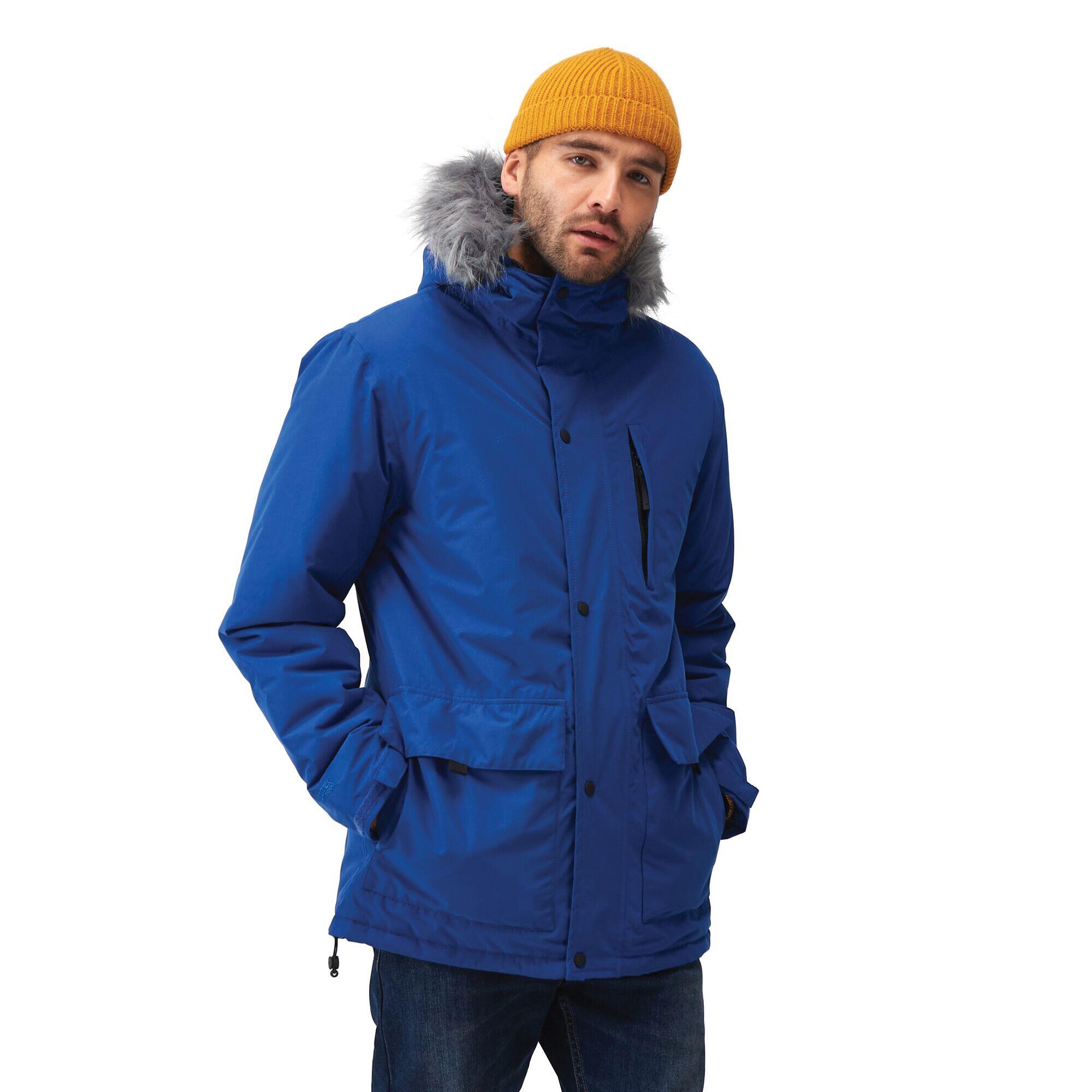 SALINGER Men's Waterproof Jacket (Royal Blue)