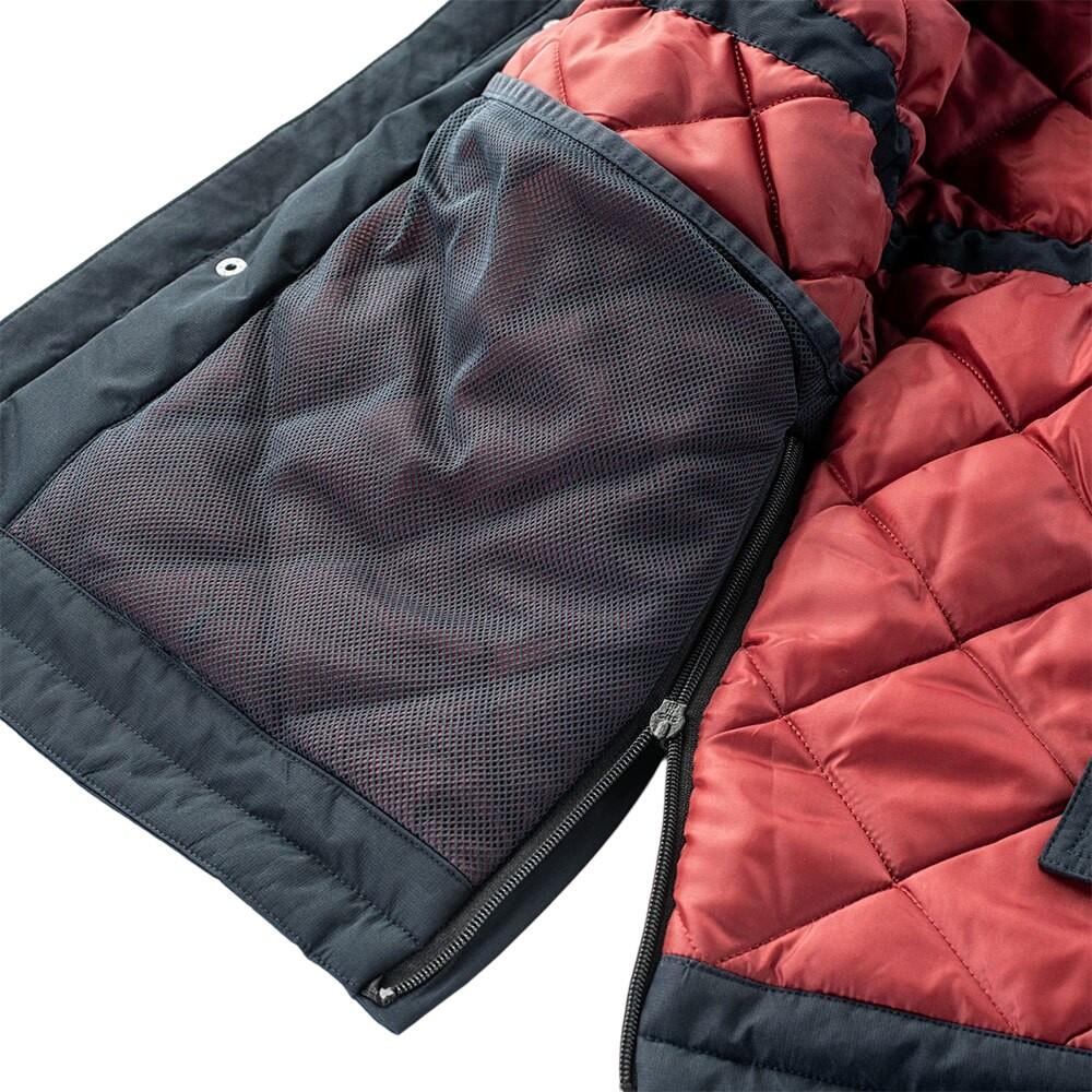 Veste Hiver LASSERO Homme (Bleu Foncé / Bordeaux) 4/4