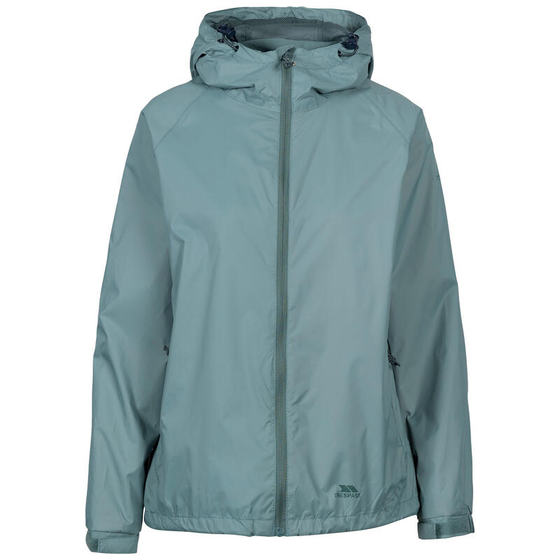 Veste imperméable TAYAH Femme (Vert sarcelle pâle)