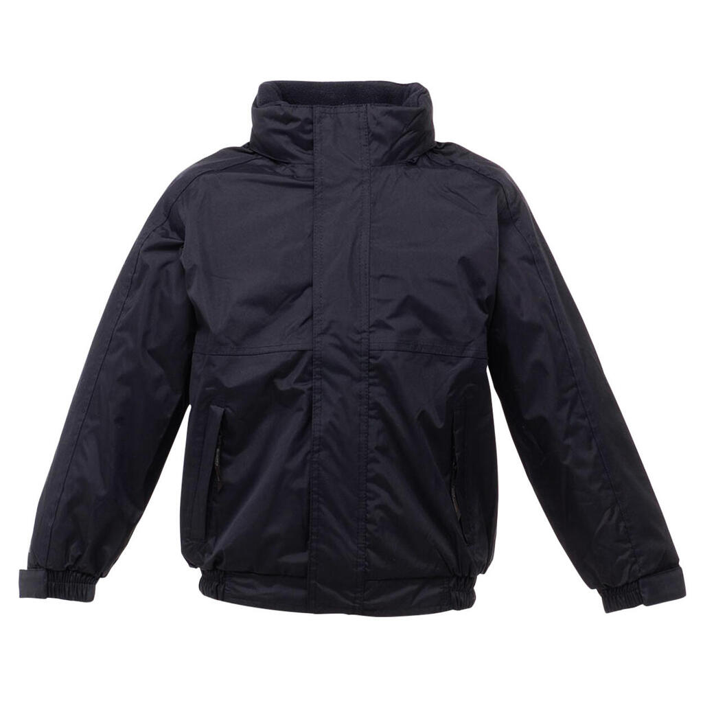 Kids/Childrens Waterproof Windproof r Jacket (Black/Ash)