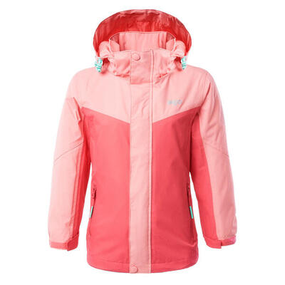 Meisjes trino ii jas (roze paradijs/zalmroos)