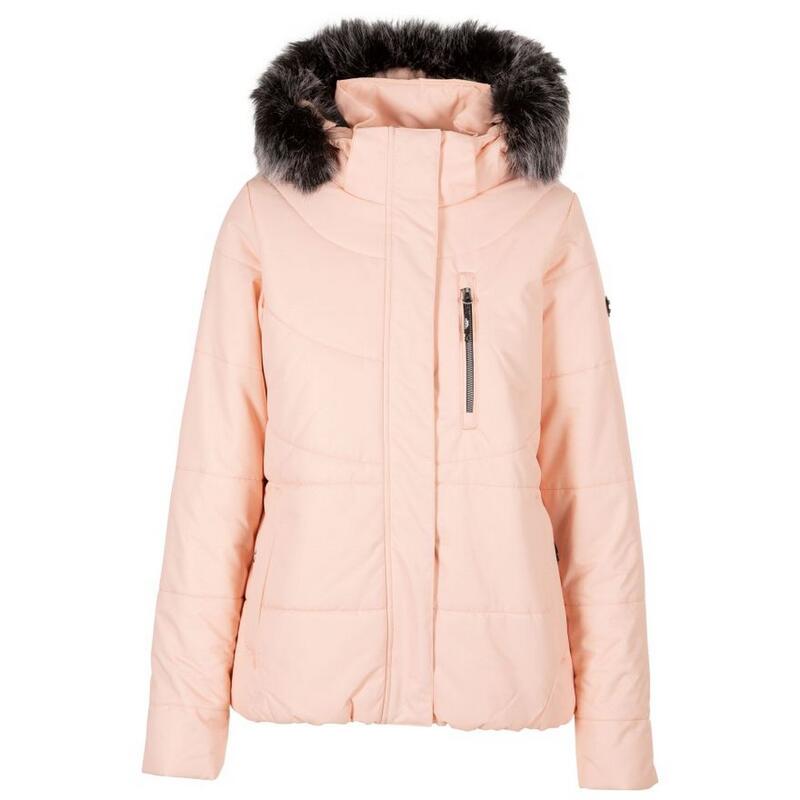 Chaqueta Impermeable Recap para Mujer Rosa Claro