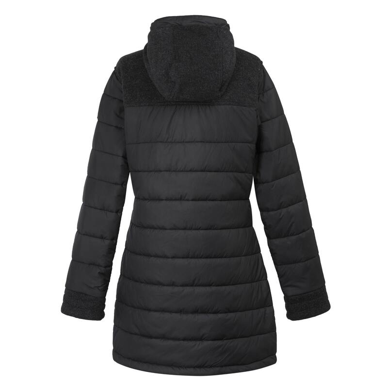 Chaqueta Acolchada Melanite de Deflector para Mujer Negro