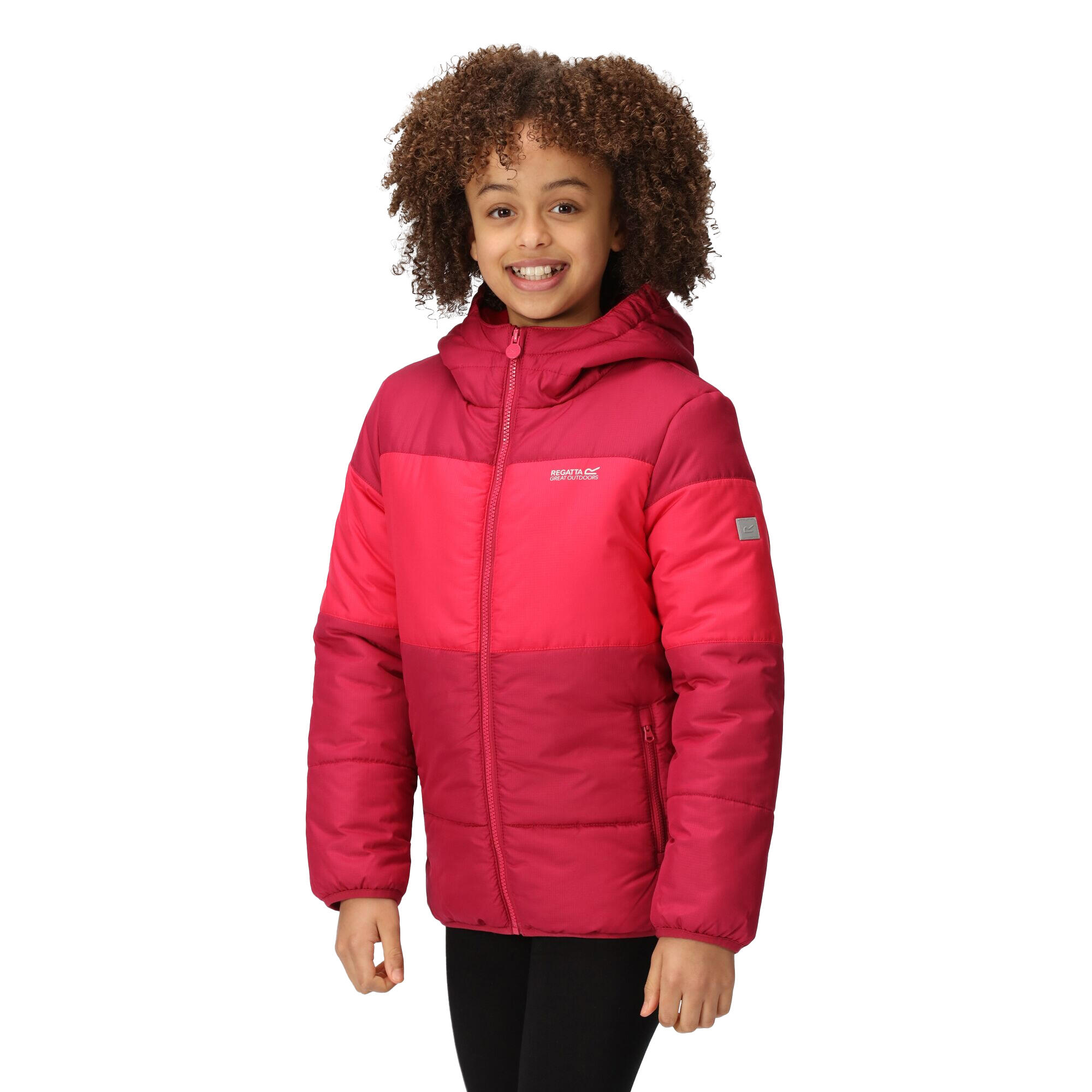 "Lofthouse VII" Steppjacke für Kinder Beeren Pink /Pinker Trank 4/5