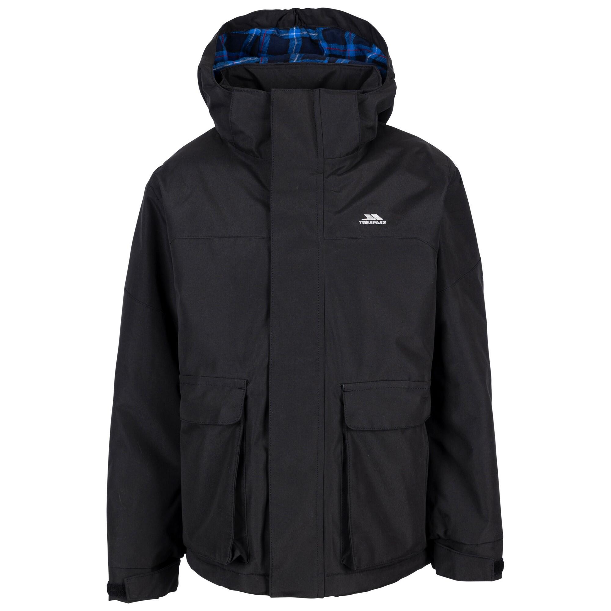 Boys' LOST Waterproof Jacket (Black)