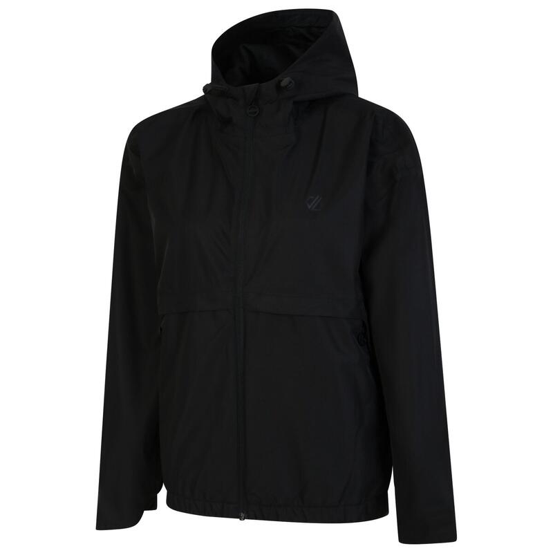 Chaqueta Impermeable Swift de Ligero para Mujer Negro